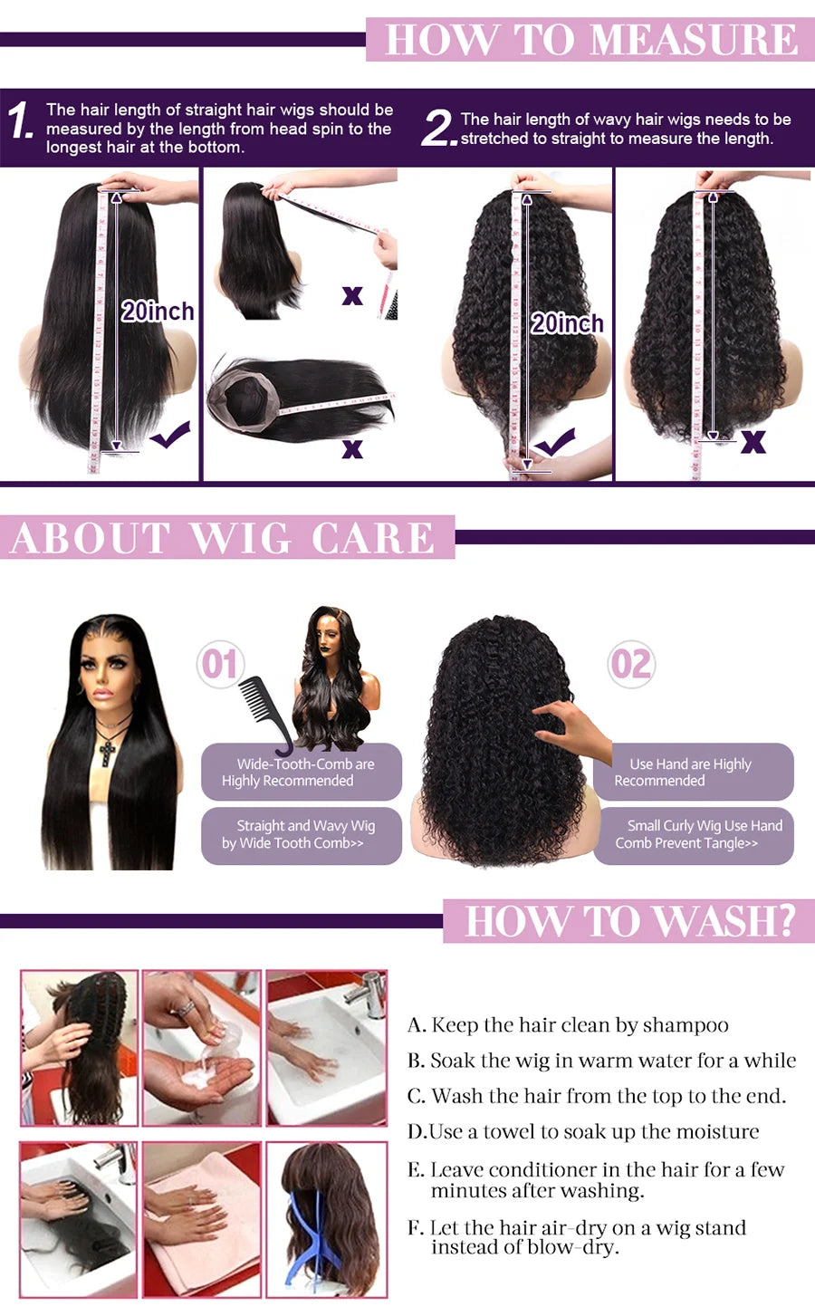 WOWANGEL HD Lace Frontal Wigs 13x4 Lace Frontal Human Hair Wig Melt Skins 250% Full Frontal Wigs Silky Straight Wigs For Woman