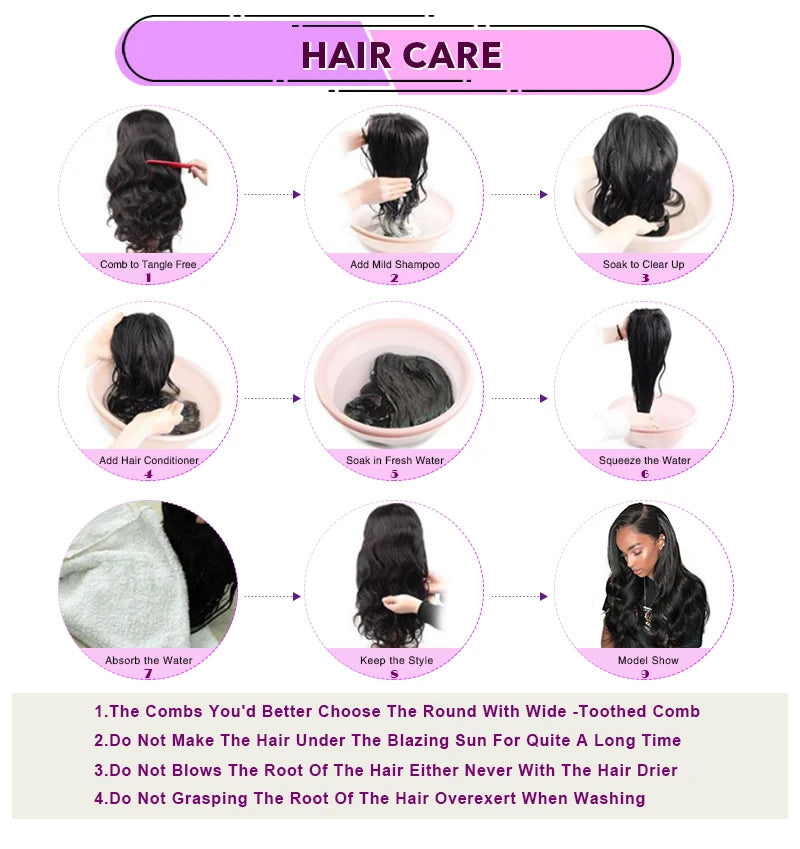Transparent 13x4 13x6 Lace Frontal Wig Ginger Orange Straight Human Hair Wigs for Women Pre Plucked 5x5 Lace Closure Wig