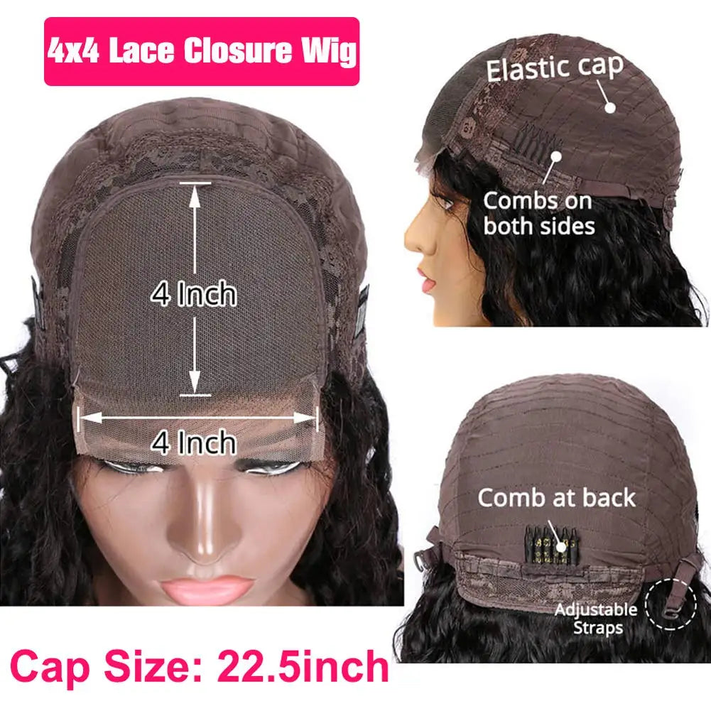 Glueless Body Wavy Fringe Wigs Black Blonde Highlight Pre Plucked 13x4 Silk Top Lace Front Wigs With Bangs 13x6/360 Lace Wigs