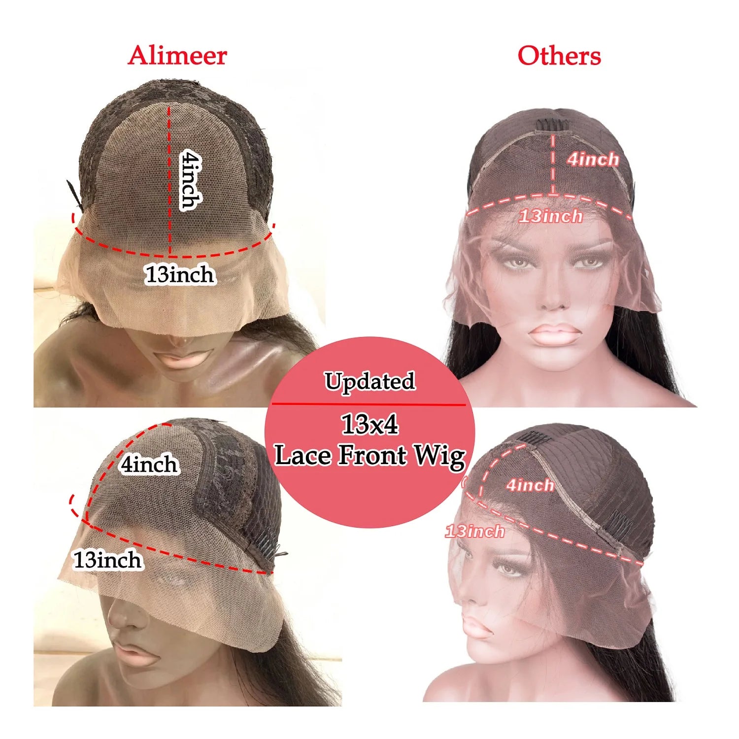 Glueless Body Wavy Fringe Wigs Black Blonde Highlight Pre Plucked 13x4 Silk Top Lace Front Wigs With Bangs 13x6/360 Lace Wigs