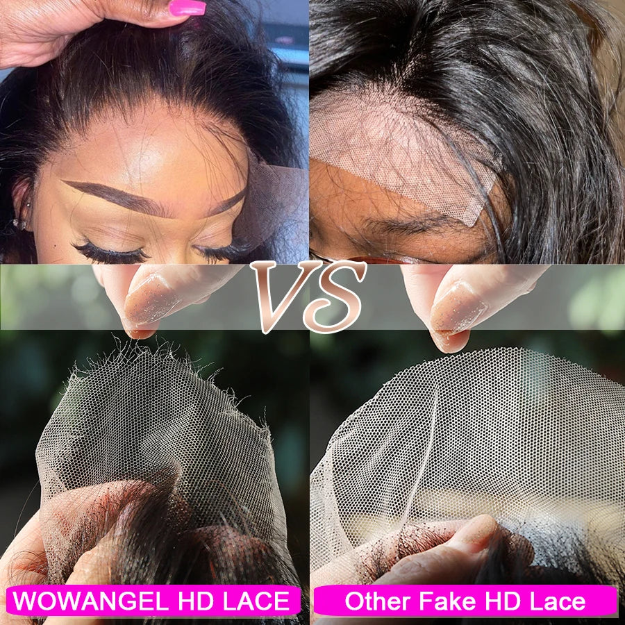 32 inch HD Lace Frontal With Bundles Deep Wave Human Hair 5x5/6x6/13x4/13x6 Brazilian Remy Hair Melt Skins Hair Weave Extension