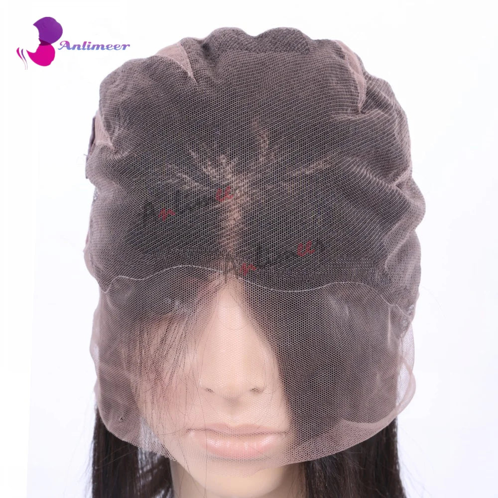 Glueless Body Wavy Fringe Wigs Black Blonde Highlight Pre Plucked 13x4 Silk Top Lace Front Wigs With Bangs 13x6/360 Lace Wigs
