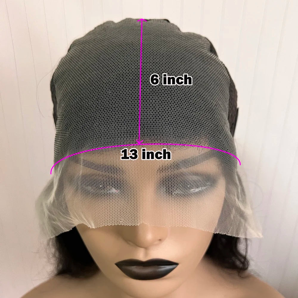 Glueless Body Wavy Fringe Wigs Black Blonde Highlight Pre Plucked 13x4 Silk Top Lace Front Wigs With Bangs 13x6/360 Lace Wigs