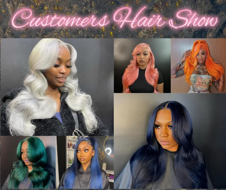 Blonde Colored Human Hair Wig 13x6 13x4 Transparent Lace Front Wig For Women PrePlucked Blonde Human Hair Wig With Dark Root