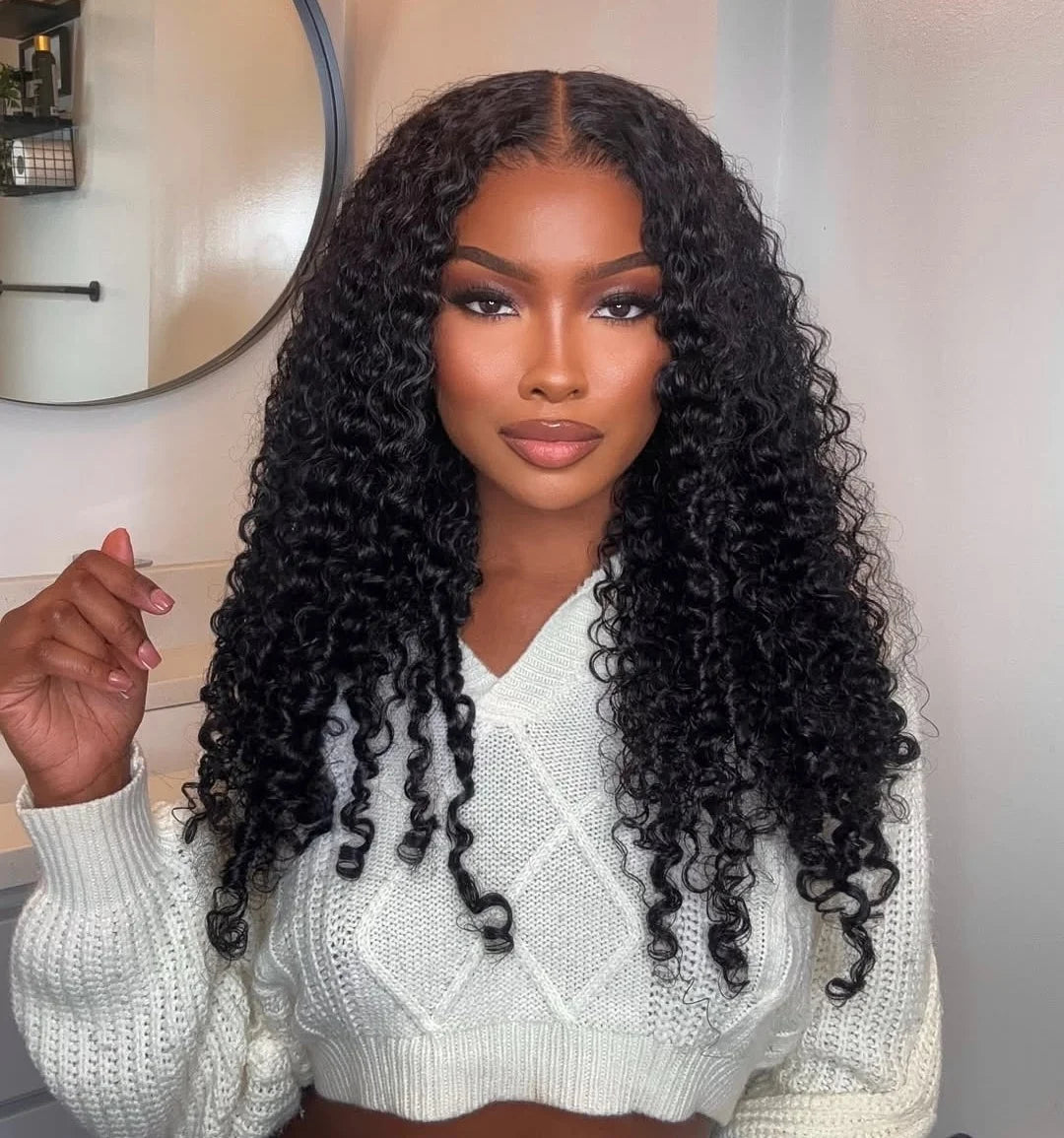 Millionaire Queen 15A Crochet Feather Human Hair Burmese Curly Pre-Separated Crochet Hair Extensions On Sale 100% Human Hair