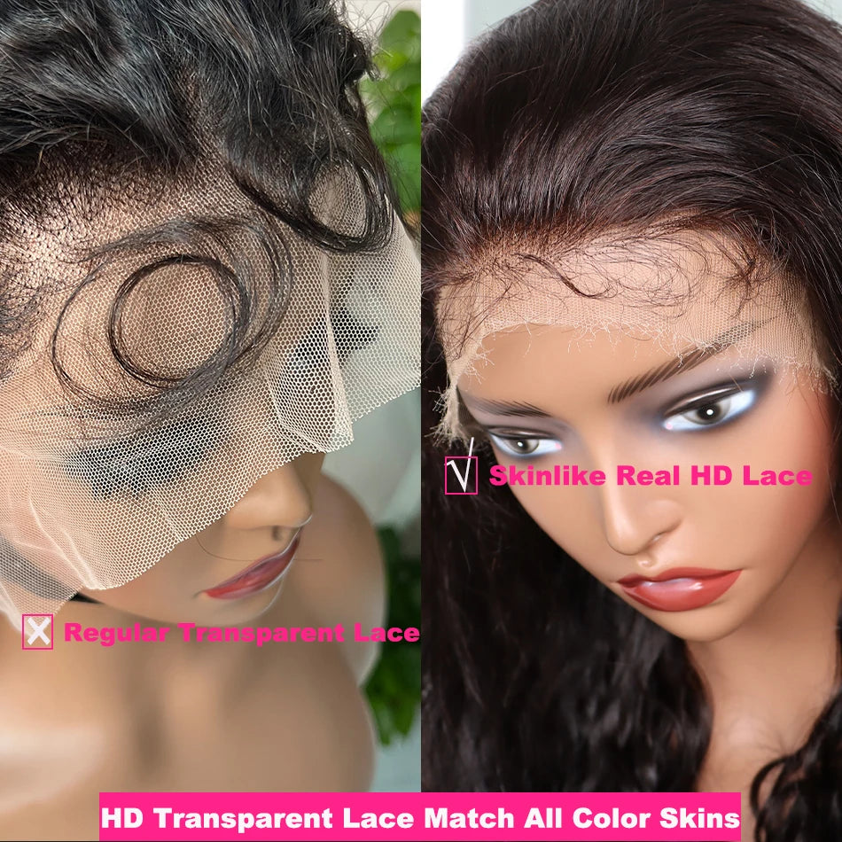 Yiwigs 250 Density Super Double Drawn Body Wave Hd Lace Human Hair Wigs Vietnam 4x4 Lace Closure Wig