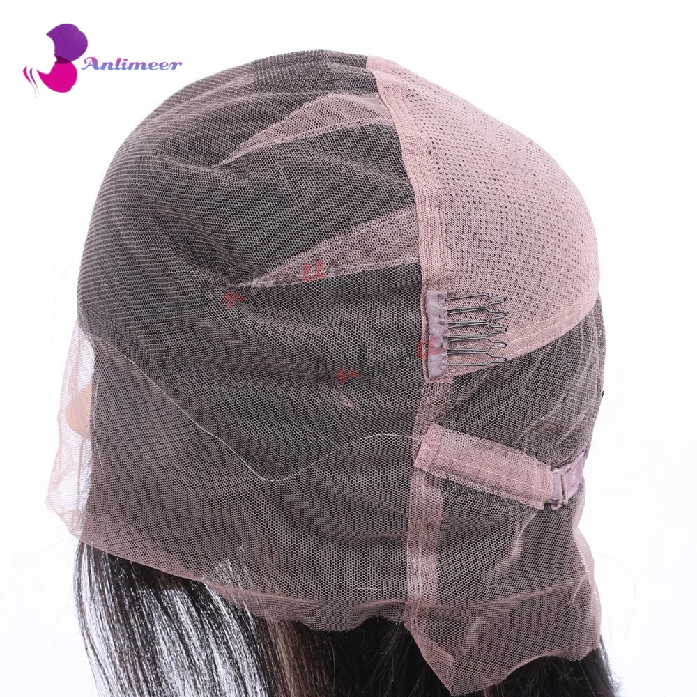 Glueless Body Wavy Fringe Wigs Black Blonde Highlight Pre Plucked 13x4 Silk Top Lace Front Wigs With Bangs 13x6/360 Lace Wigs