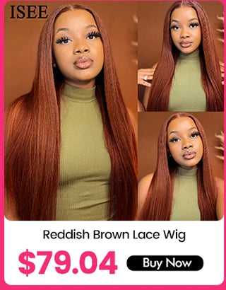 ISEE 360 Kinky Curly Wear Go Glueless Wig With Invisi Draw-strings Pre-Cut Lace Wear Go Wigs Pre-Bleached Knots  Human Hair Wig
