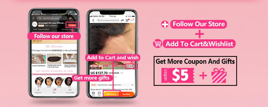 WOWANGEL Bye Bye Knots Wigs 1B30 Highlight HD Lace Closure Wig Body Wave Human Hair Wig Ready to Go Glueless Wig Bleached Knots