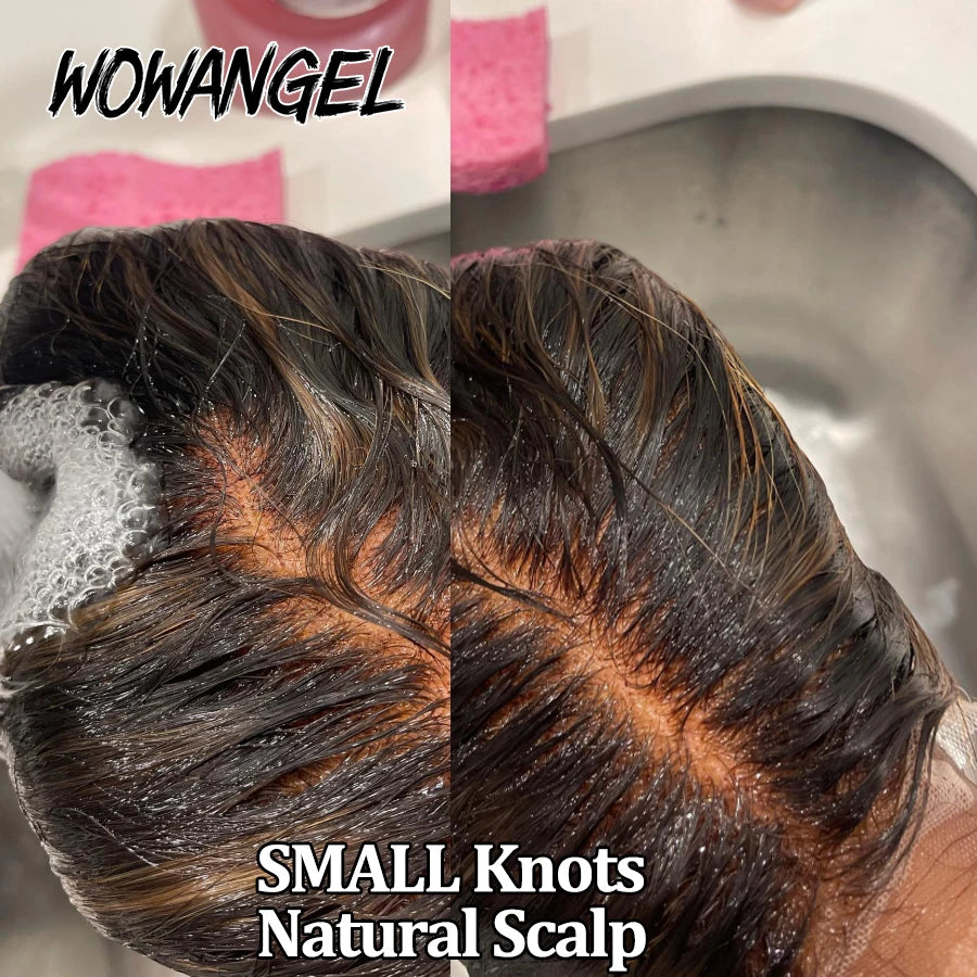 2/30 Highlight BOB Wigs 13x4 HD Lace Front Human Hair Wigs Glueless Ready to Go Wigs Body Wave 5x5 HD Lace Closure Wig Wavy Hair