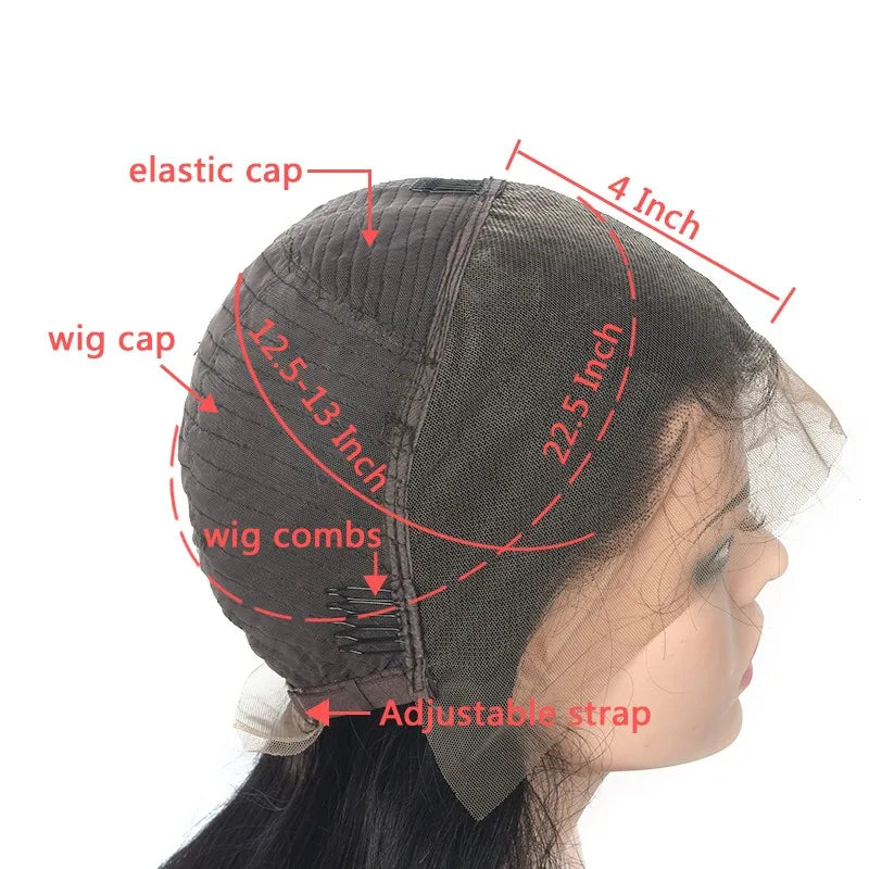 Golden Pink Colored 180 Density Human Hair Wigs Short Bob Body Wave Rose Pink 13x4 Full Frontal Human Hair Lace Front Wigs