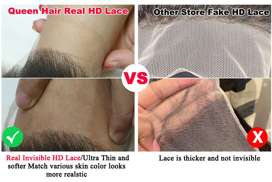 Invisible HD Lace Frontal Wig 13x4 Lace Front Wig Human Hair Bone Straight Transparent Lace Raw Human Hair Wigs Lace Closure Wig